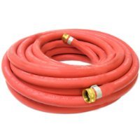 Continental 5/8-inch X 100-feet All-weather Rubber Water Garden Hose,made In Usa