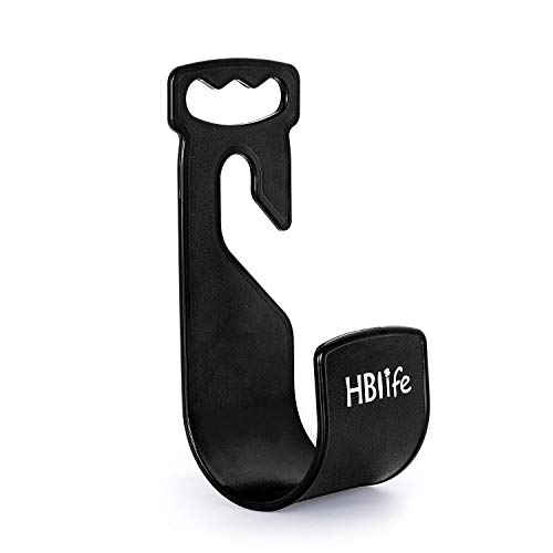 HBlife Garden Hose Hanger Durable Wall Mount Hose Holder Rust-Free Hook Fit to 25ft 50ft 75ft 100ft 150ft Water Hose Black