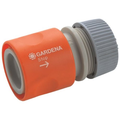 Gardena Hose Repair Connector With Water Stop