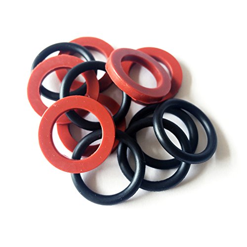 A8003H FARMERS MARKETPLACE-100 PACK OF Garden Hose Washer O-ring 12 PCS Pack 6 Hose Washers 6 Hose O-rings