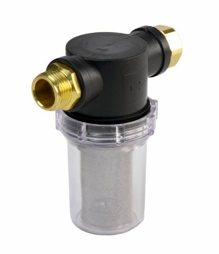 ETD Garden Hose Filter with Stainless Steel Screen with 34 Female x Male Inlet Outlet by Unknown