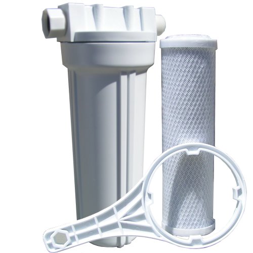 Watts 520021 Rv/boat Single Exterior Water Filter With Garden Hose Fittings