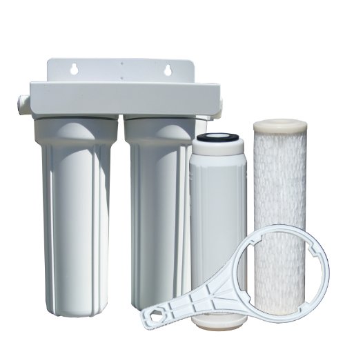 Watts 520022 Rvboat Duo Exterior Water Filter With Garden Hose Fittings