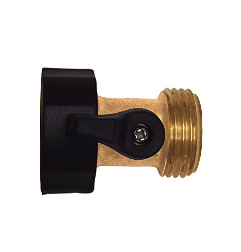 Backyard Garden Pros Sli5304 Brass Single Garden Hose Shut-off Valve