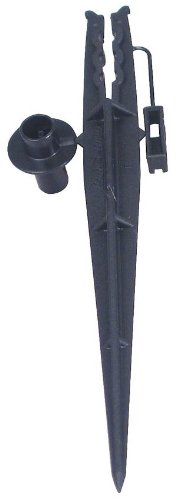 Rain Bird TS2510PS Drip Irrigation 14 Tubing Stake with Bug Cap Diffuser and Locking Cap 10-Pack