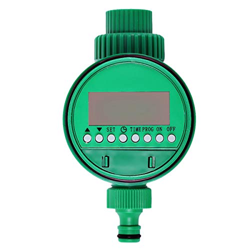 Yardwe Automatic Electric Garden Watering Timer Hose Timer Irrigation Timer Controller No Battery Included