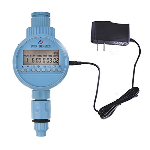 Watering Timers Garden Horticulture Garden Irrigation Timing Controller Home AC Power Controller Automatic Watering Watering Device Blue for Garden Lawn and Outdoor Color  Blue Size  One Size