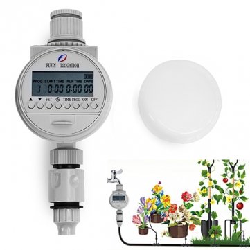 Solar Power Automatic Water Timer Smart Garden Water Saving Irrigation Controller