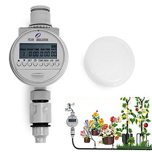 Solar Power Automatic Water Timer Smart Garden Water Saving Irrigation Controller