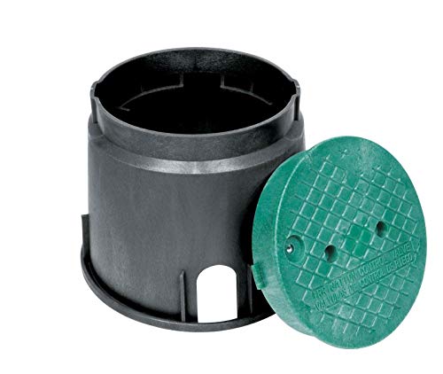 Storm Drain FSD-100 10 Inch Round Sprinkler Valve Box wlid HPAA