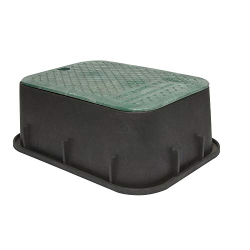 Storm Drain FSD-120-6 6 Inch Deep Sprinkler Valve Box with Lid HPAA
