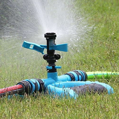 OVERMAL Water SprinklerCircular Lawn Sprinklers Yard Water Long Range Impulse Sprinkler System