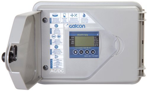 Galcon 625112F DC-11S 11-Station and 1-Station Battery Operated Irrigation Controller by Galcon