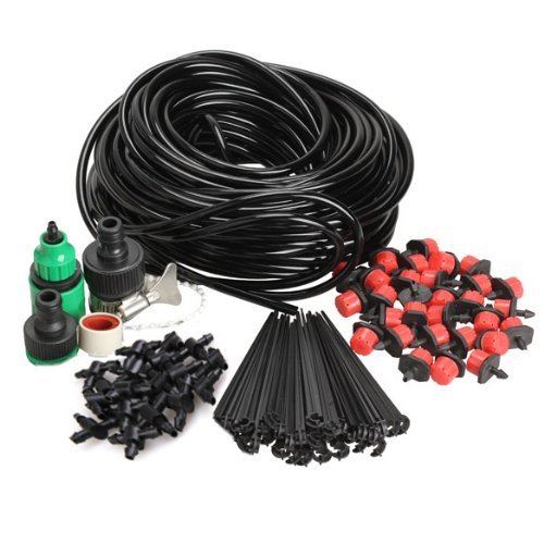 WinnerEco 25m DIY Micro Drip Irrigation System Plant Self Watering Garden Hose Kits