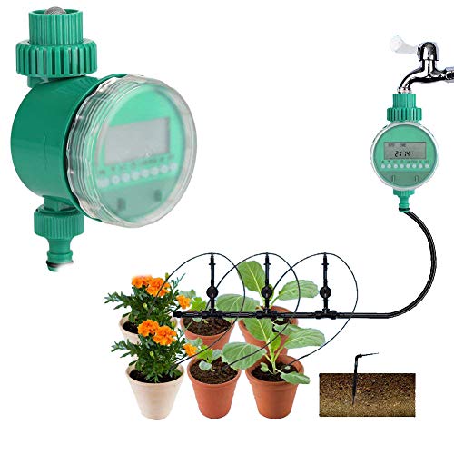 Garden Water TimerAutomatic Electric Digital Garden Irrigation Timer Flowers Watering System Intelligent Watering Controller