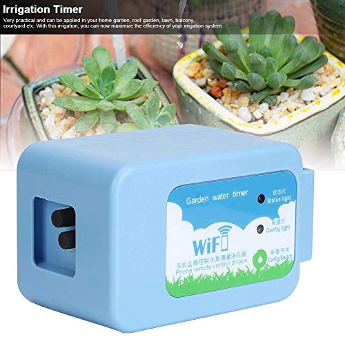 LTLCBB Wi-Fi Garden Irrigation Timer Automatic Drip Irrigation System Wireless Remote Control Self Watering System IndoorOutdoor SprinklerIrrigation Timer Controller Device Kits