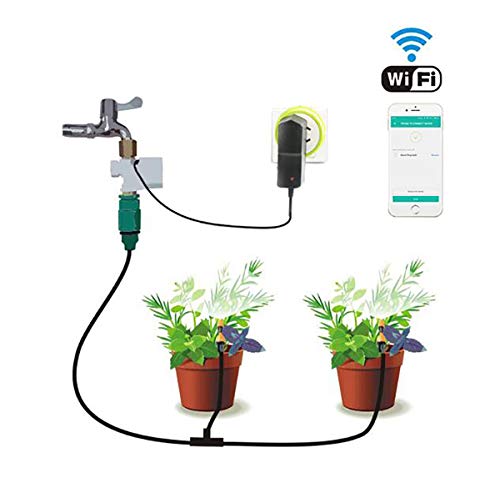 TQ Phone Control Garden Watering Timer Automatic WiFi Sockets Automation Electronic System Home Garden Irrigation Timer Autoplay