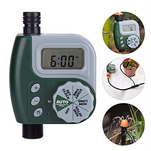 xinyuanjiafang Garden Watering Timer Automatic Electronic Water Timer Home Garden Irrigation Timer Controller System Autoplay Irrigator