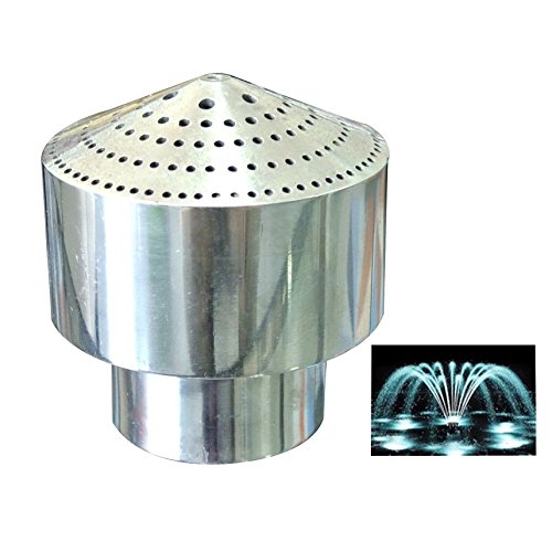 Navadeal Dn40 1 12&quot Stainless Steel Cluster Water Fountain Nozzle Spray Sprinkler Head