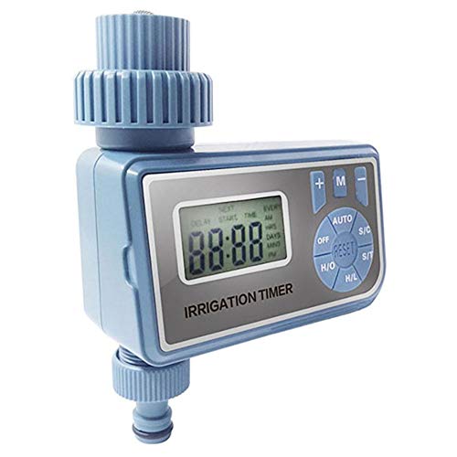 Evator Garden Watering Timer Controller Watering Device Irrigation Controller LCD Display Lawn Sprinkle Automatic Irrigation System Controller