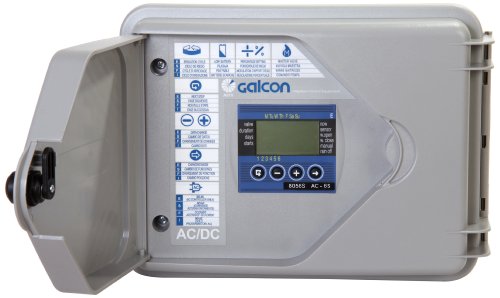 Galcon 8056S AC-6S 6-Station Indoor Irrigation or Outdoor Seconds Operation Controller
