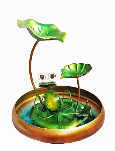 Continental Art Center Cac40178 Frog Fountain 984 By 984 By 1614-inch