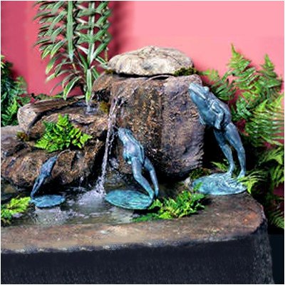 Leaping Frog Fountain Size Medium 115&quot H