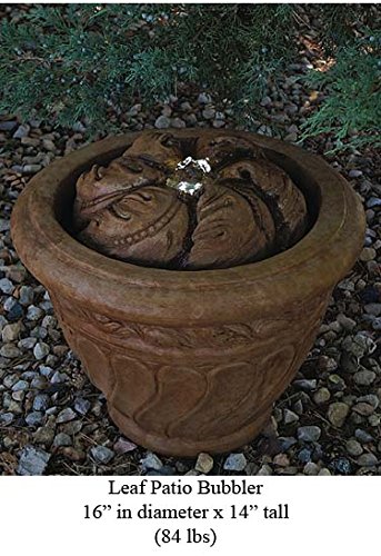 HENRI STUDIO Leaf Patio Bubbler Fountain