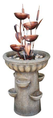 4675h Copper Bronze Indooroutdoor Fountain