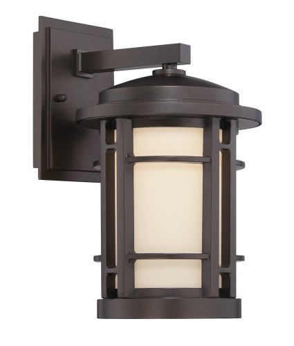 Designers Fountain Led22421-bnb Barrister 7-inch Led Wall Lantern Burnished Bronze