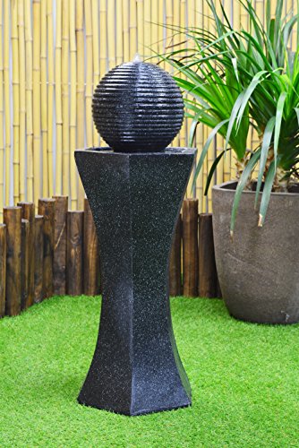 ASC Solar Pedestal Ball Fountain