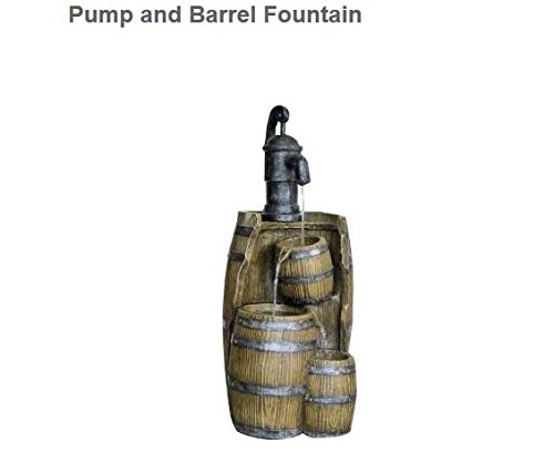 Hampton Bay Pump And Barrel Fountain