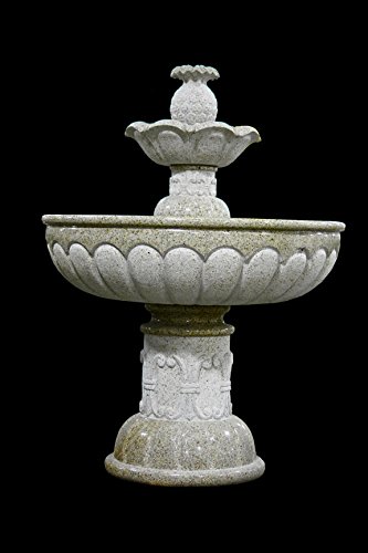 Desert Gold Granite Fountain Pineapple On Top Outdoor Garden Lawn Park Arbor FT-08-A