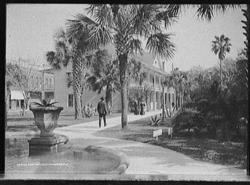 HistoricalFindings Photo Post OfficeFountainsGovernment BuildingsSaint AugustineFloridaFLc1906