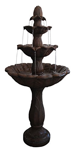 Alpine 3 Tier Pedestal Fountain, 59"