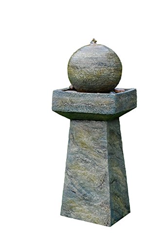 Kelkay F1414101l Stonetouch Pedestal Fountain