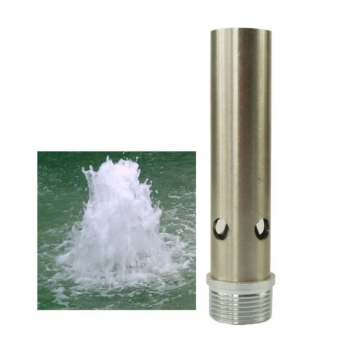 NAVADEAL 1 DN25 Stainless Steel Bubbling Spring Water Fountain Nozzle Spray Sprinkler Head