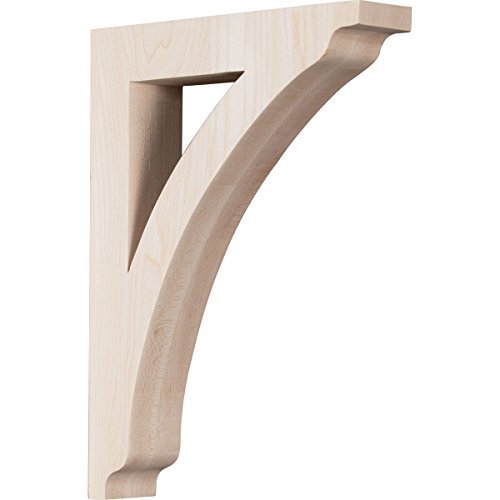 Ekena Millwork BKTW01X07X10THCH 1 34W x 7 12D x 10 12H Medium Thornton Wood Bracket Cherry Size 1 34W x 7 12D x 10 12H Color Cherry Model BKTW01X07X10THCH Outdoor Hardware Store