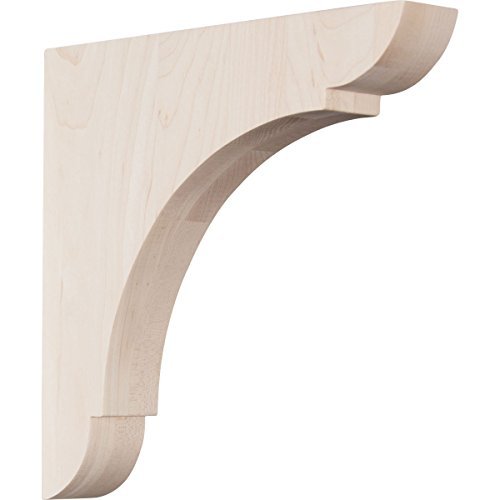 Ekena Millwork BKTW01X10X10OLCH 1 34W x 10D x 10H Large Olympic Wood Bracket Cherry Size 1 34W x 10D x 10H Color Cherry Model BKTW01X10X10OLCH Outdoor Hardware Store