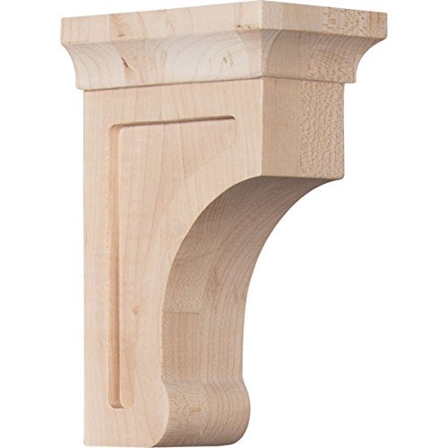 Ekena Millwork BKTW02X04X06GOGM 2 12W x 4D x 6H Small Gomez Wood Bracket Mahogany Size 2 12W x 4D x 6H Color Mahogany Model BKTW02X04X06GOGM Outdoor Hardware Store