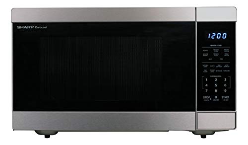 Sharp ZSMC1662DS Stainless Steel Countertop 1100 Watt Microwave Oven 16 cu ft