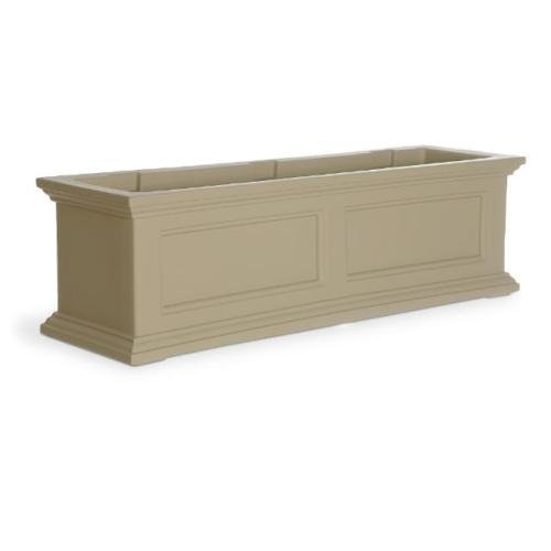 Mayne Fairfield 36 Window Box Combo with Corbel Brackets - Clay 3