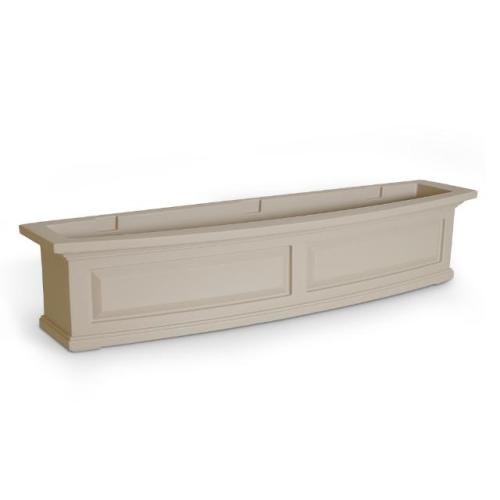 Mayne Nantucket 48 Window Box Combo with Corbel Brackets - Clay 4