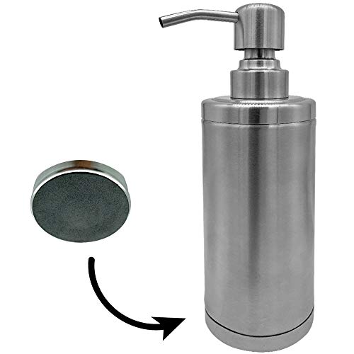GALISKA Non-Slip Rust Proof Stainless Steel Countertop Sink Hand Soap Dispenser Pumb300 ML Liquid Dispenserfor Kitchen Bathroom Hand Dish Lotion