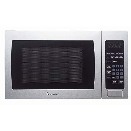 Magic Chef Cu Ft 900W Countertop Oven with Stainless Steel Front MCM990ST 09 cuft Microwave 9
