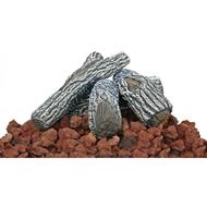 Uniflame Lava Rock And Log Kit For Propane Fire Pits