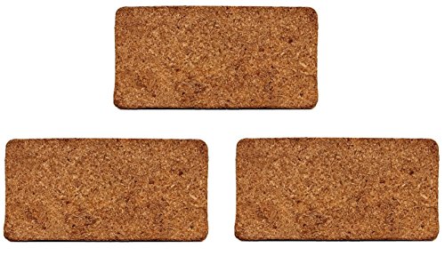 Organic Coconut Coir Bricks (1.4lbs Each) - Water Saving Coco Fiber Growing Medium For Potting Mix, Seedlings,