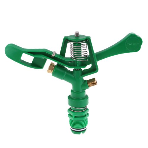 Jocestyle Garden Lawn Woods Farmland Plant Plastic Impact Sprinkler Irrigation Tool Blue