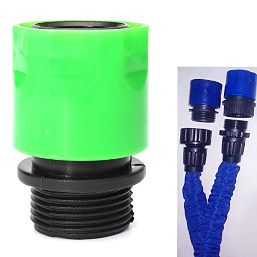 KAMOLTECH 34 Inch Garden Water Hose Male Screw Quick Connector Irrigation Tool