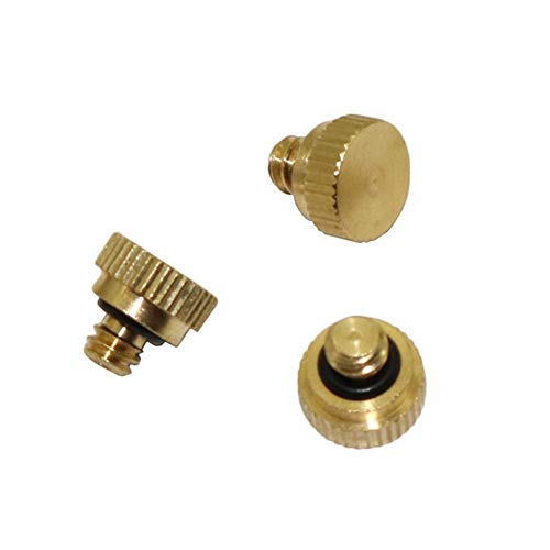 DORATA - Brass Blind plug with Thread for repair Garden Irrigation Sprinklers system 1024 Slip-Lock Connector plug 10 Pcs